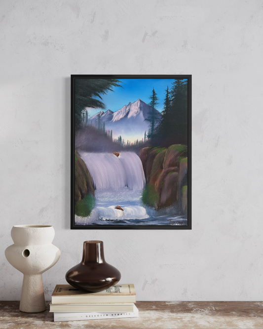 Misty Waterfall
