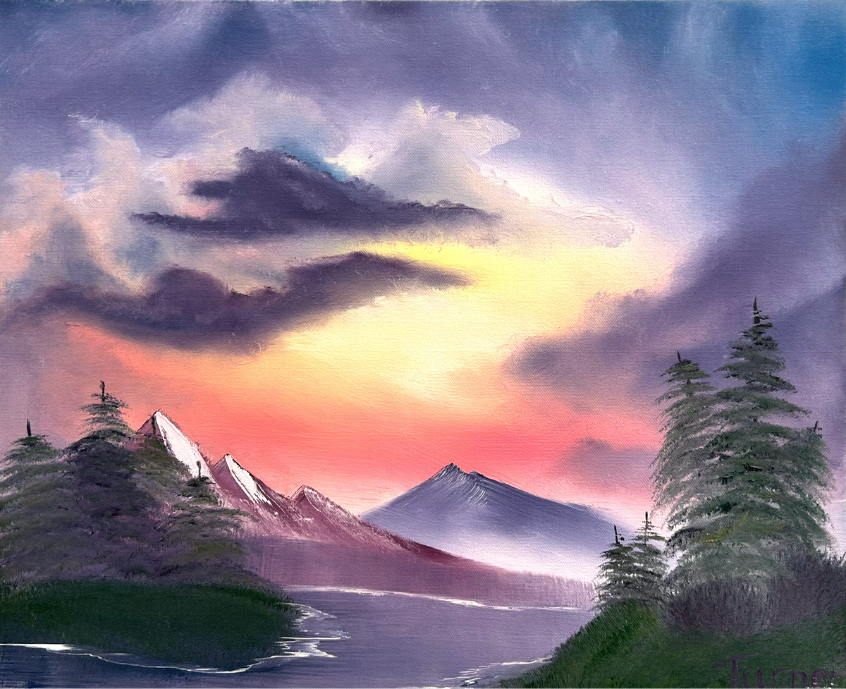 Lavender Sunset