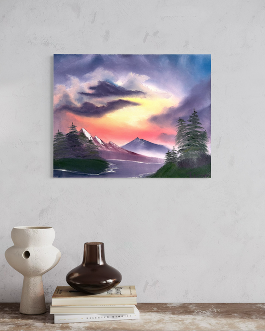 Lavender Sunset