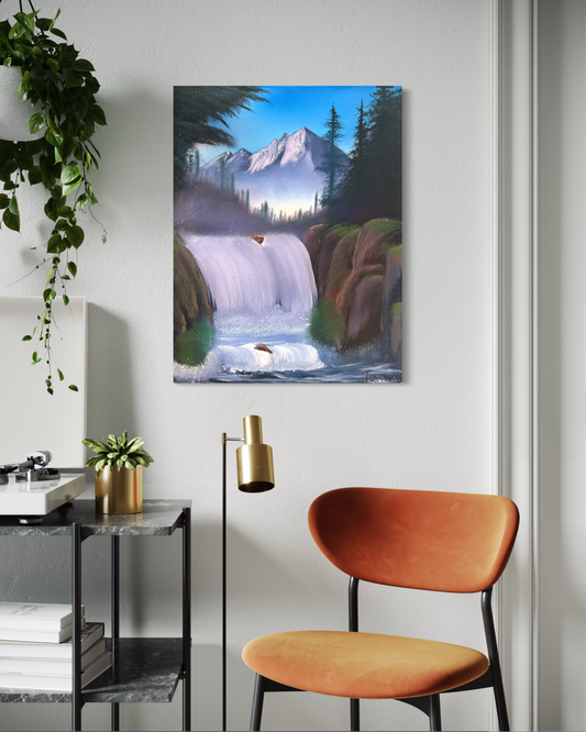 Misty Waterfall